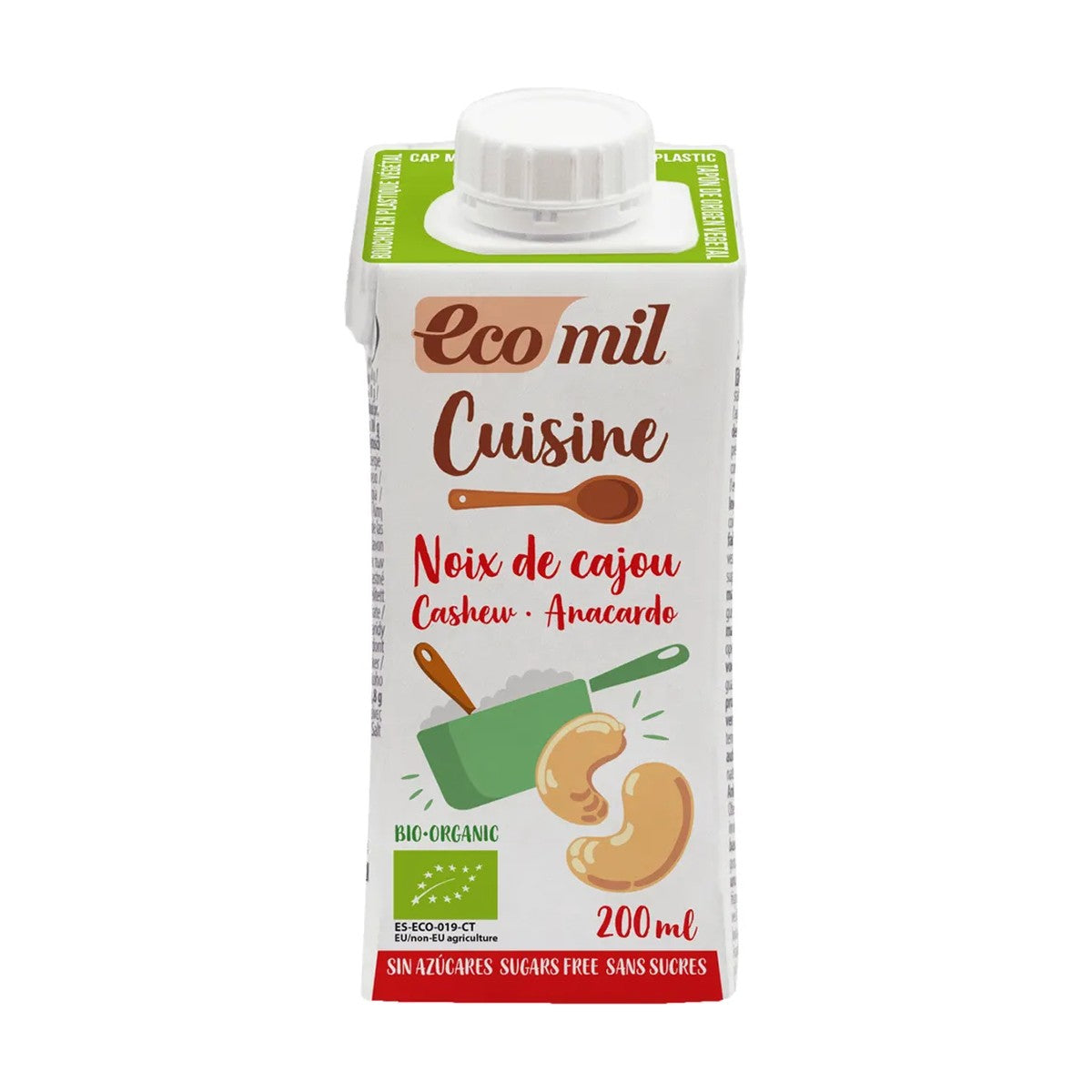 Ecomil Organic Cashew Cooking Creme 200ml