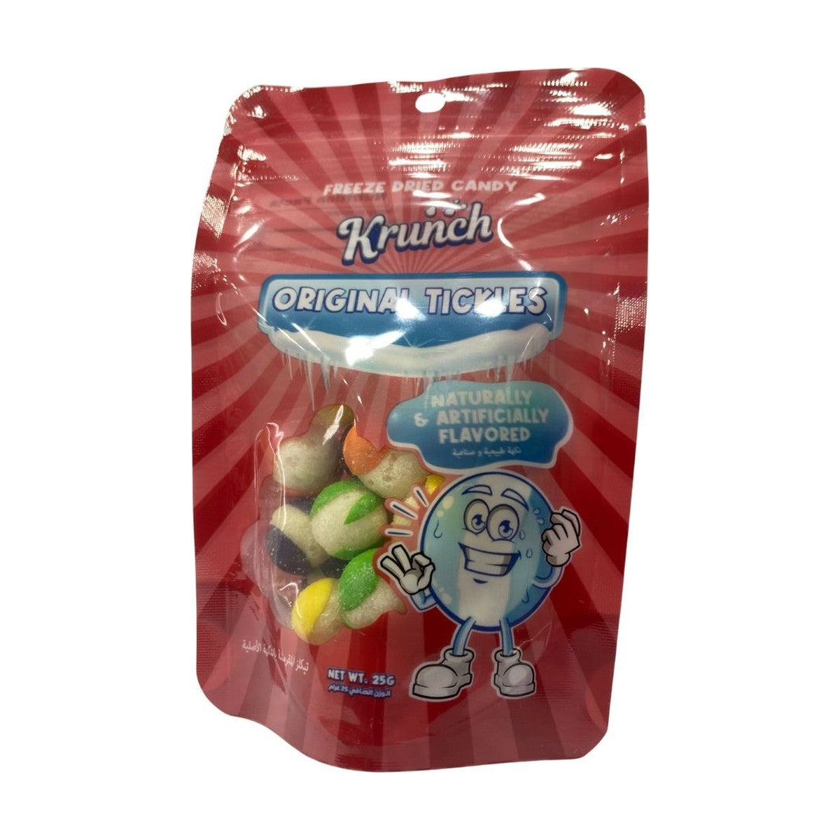 Krunch Original Mini Tickles Freeze Dried Candy 25Gm