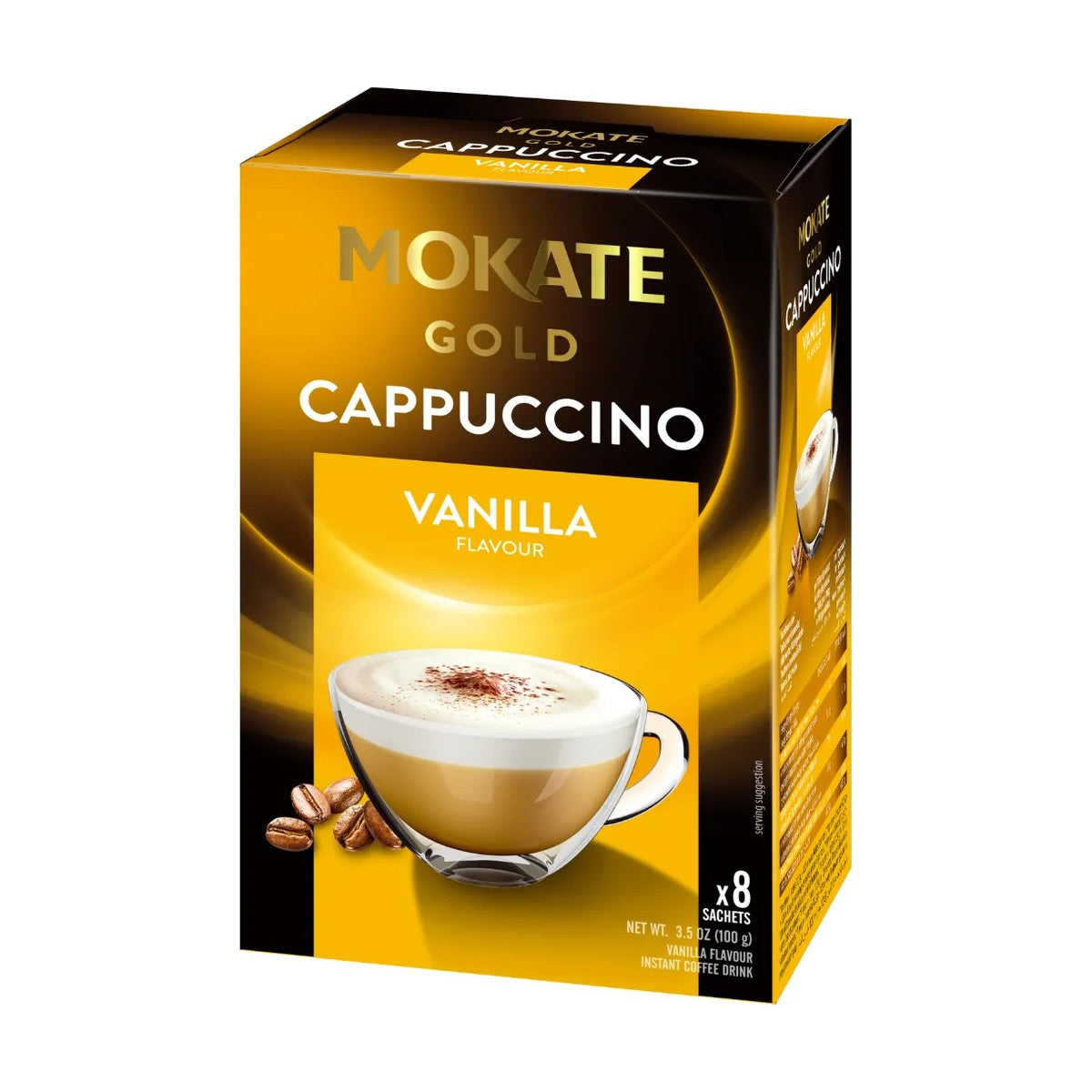 Mokate Vanilla Gold Cappuccino 100Gm