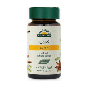 Natureland Organic Whole Cumin Seeds 35g