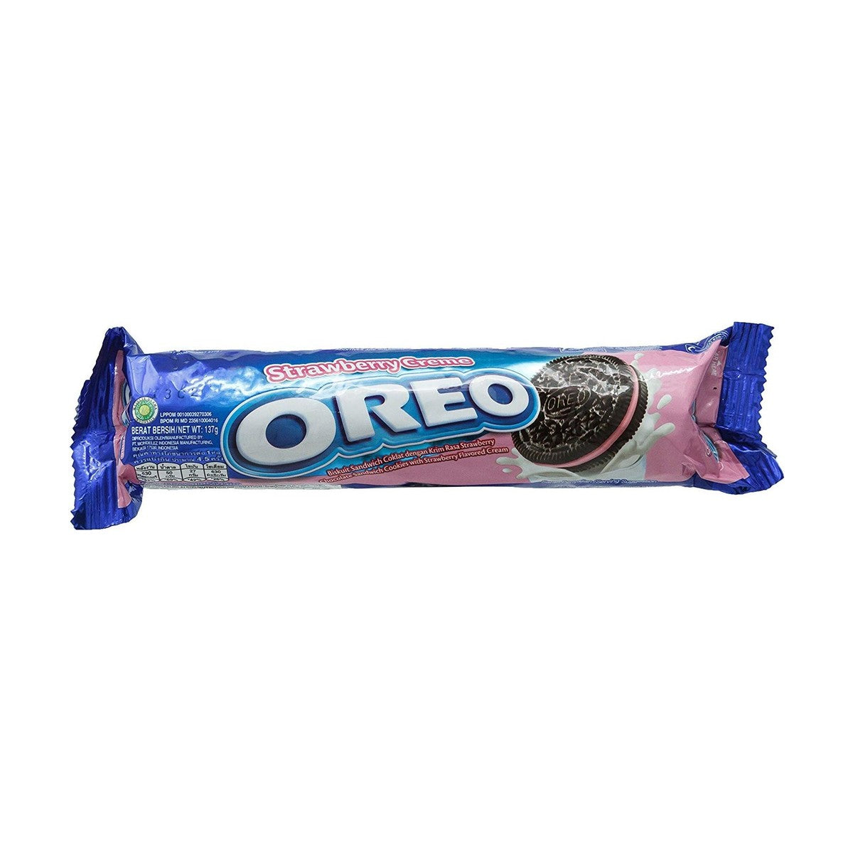 Oreo Strawberry Cream Chocolate Sandwich 110.4Gm