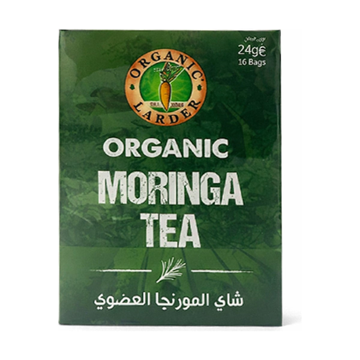 Organic Larder Moringa Tea 24Gm