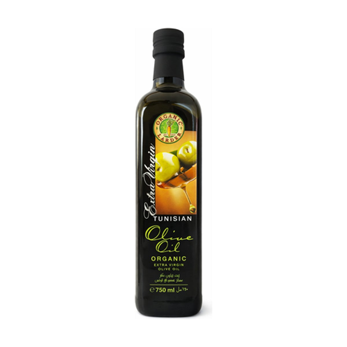 Organic Larder Tunisian Extra Virgin Olive Oil 750Ml