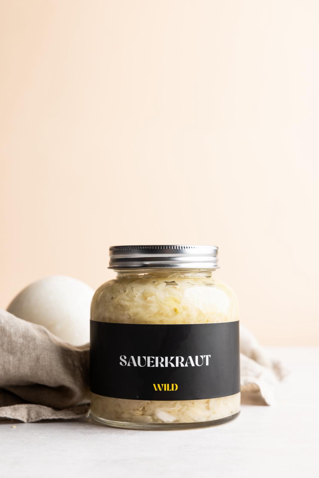 Wild Nutrition Sauerkraut 350Gm