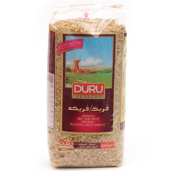 Duru Freekeh Roasted Green Wheat 1Kg