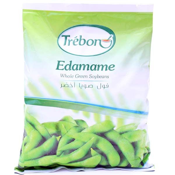 Trebon Whole Frozen Edamame Soybeans 500Gm