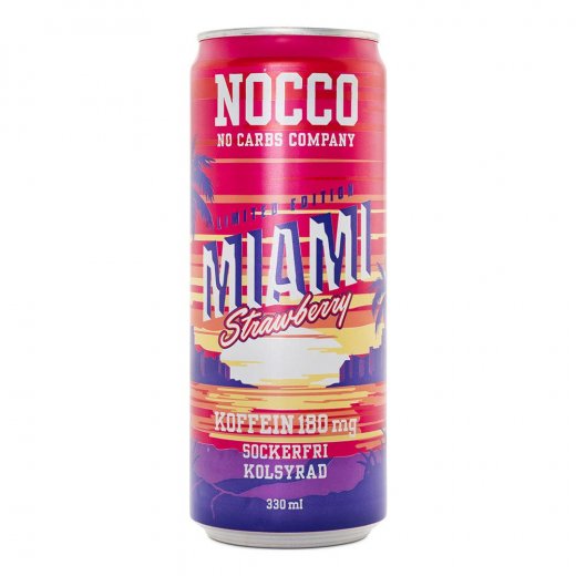 Nocco Miami Strawbery Bcaa 330Ml