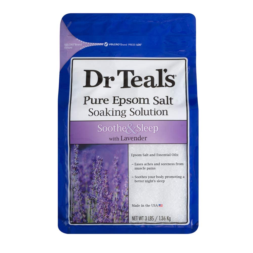 Dr Teals Lavender Epsom Soaking Solution 3Lb