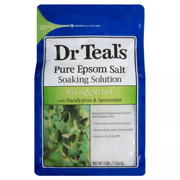 Dr Teals Eucalyptus Epsom Soaking Solution 3Lb