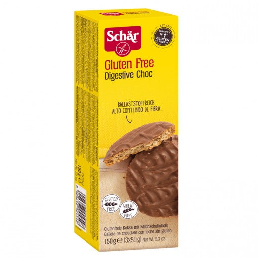 Schar Chocolate Digestive Gluten Free Biscuit 150Gm