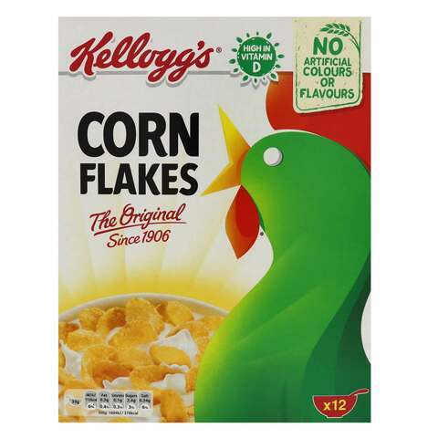 Kellogs Corn Flakes Cereal 375Gm