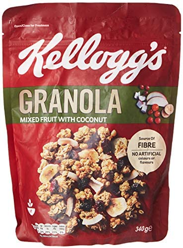 Kelloggs Mixed Fruit W/Coconut Granola 600G