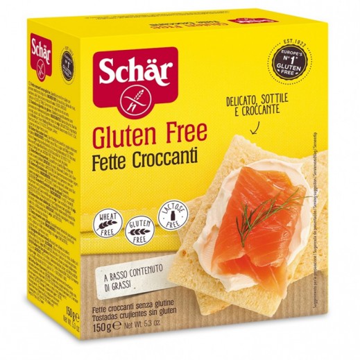 Schar Fette Croccanti Gluten Free Crackers 150Gm