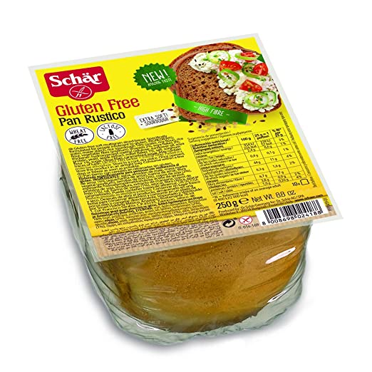 Schar Pan Rustico Gluten Free Bread 250Gm