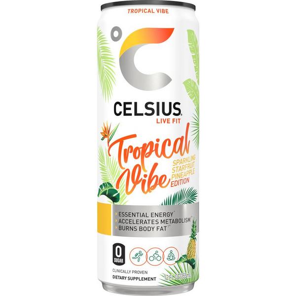 Celsius Tropical Vibe Energy Drink 355Ml