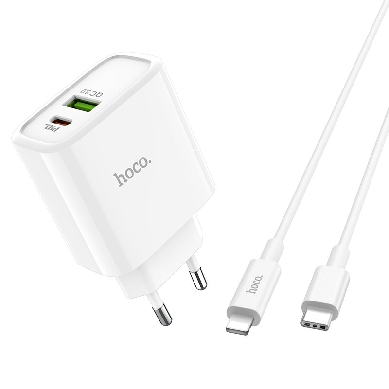 Hoco Nk 2 Dual Qc3.0 Super Fast Charger Cable 1Pcs