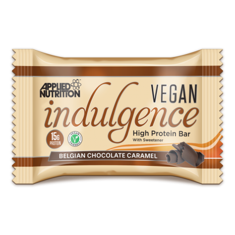 Applied Nutrition Indulgence Vegan Chocolate Caramel Protein Bar 50Gm