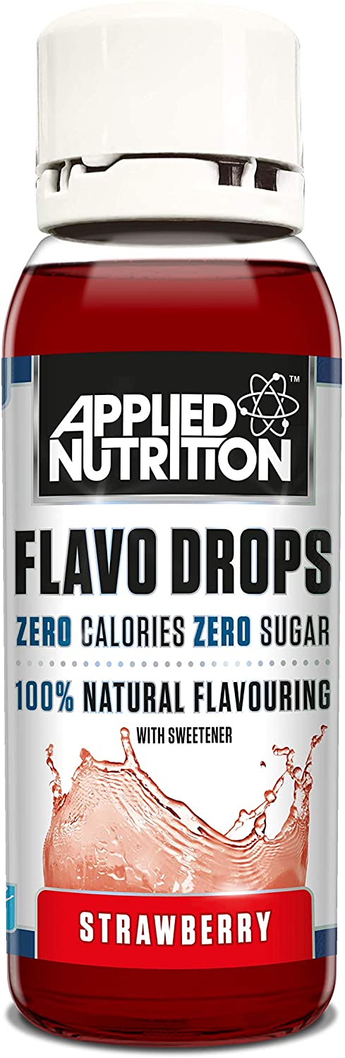 Applied Nutrition Strawberry Flavour Drops 38Ml