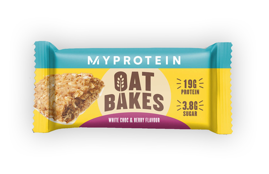 Myprotein White Chocolate & Berry Oat Bakes 75Gm