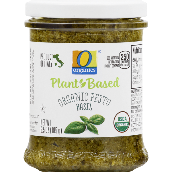 O Organics Basil Pesto 185Gm