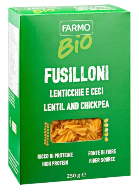 Farmo Lentil & Chickpea Fusilloni Pasta 250Gm