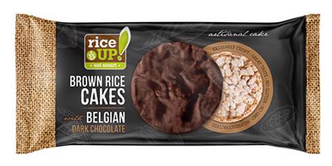 Rice Up Dark Chocolate Rice Cake 90Gm