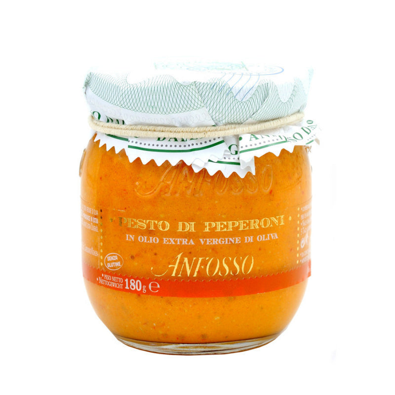 Anfosso Peppers Pesto 180Gm