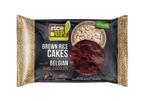Rice Up Belgian Dark Chocolate Rice Cake 303Gm
