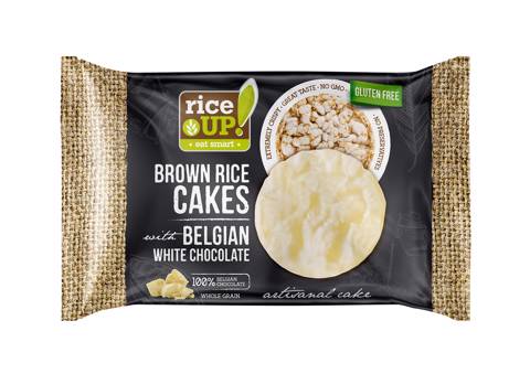 Rice Up Belgian White Chocolate Rice Cake 30Gm