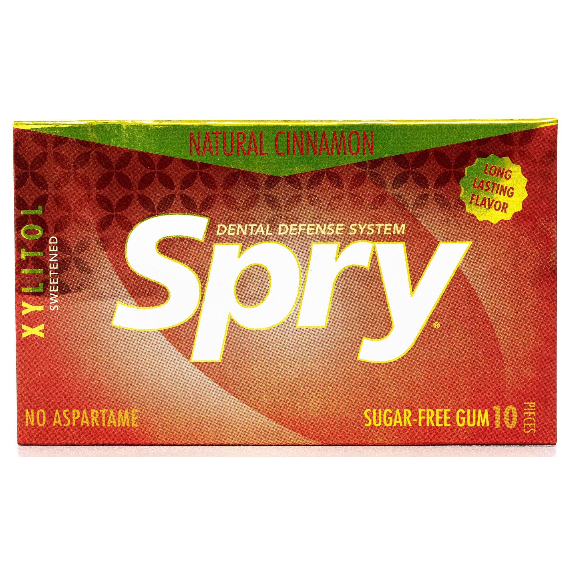 Spry Xylitol Cinnamon Sugarfree Gum 10Pcs