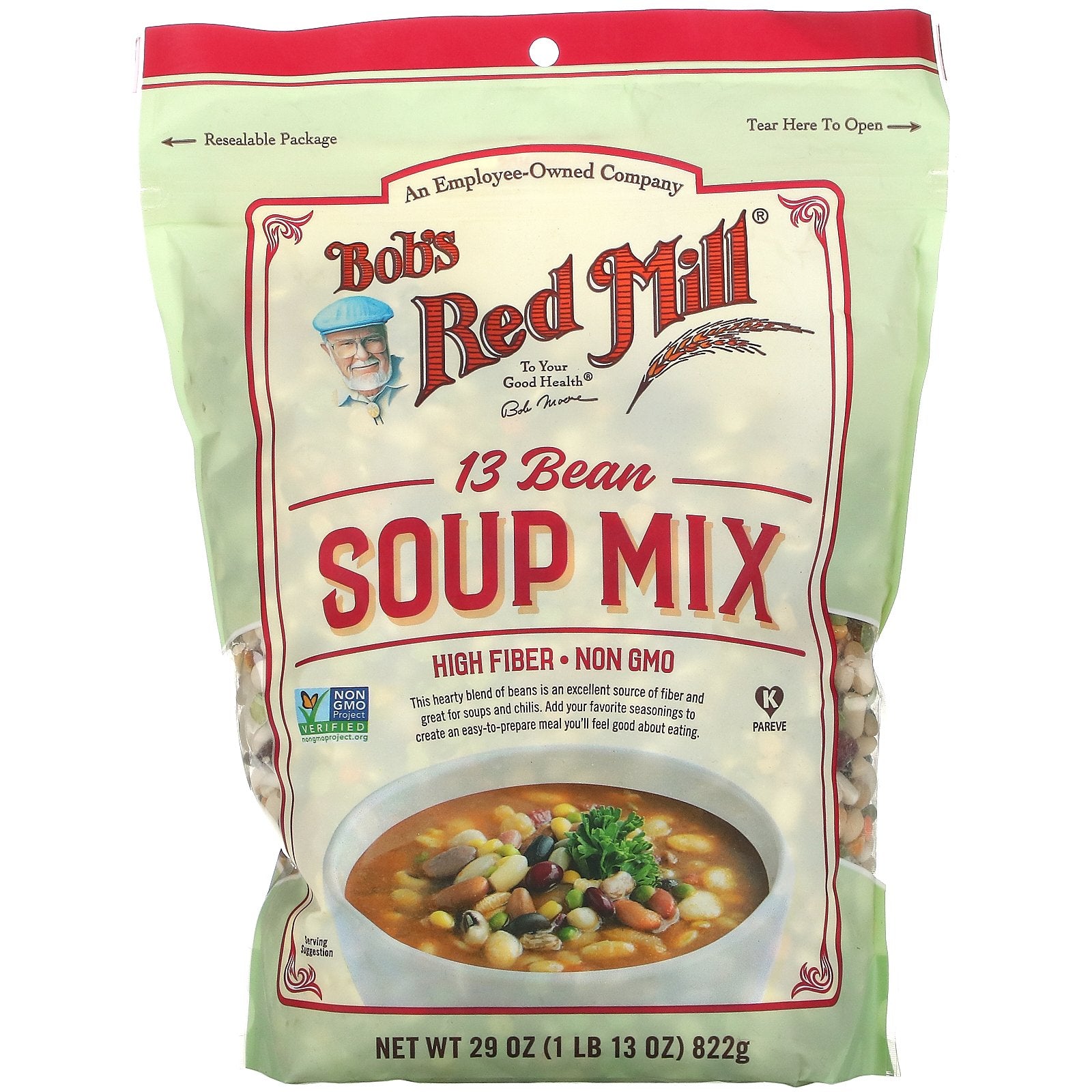 Bobs Red Mill 13 Bean Soup Mix 29Oz