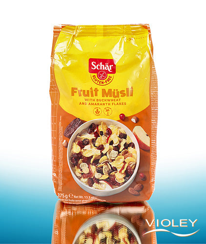 Schar With Buckwheat And Amaranth Flakes Gluten Free Fruit Musli 375Gm