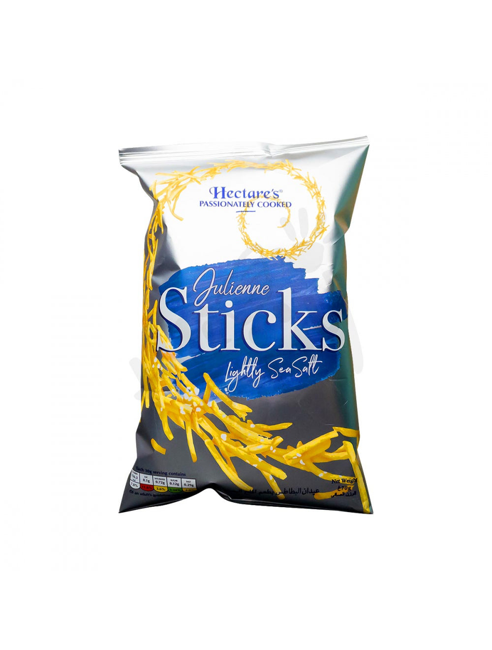 هيكتارز أصابع جوليان ملح البحر الخفيف 70 جم