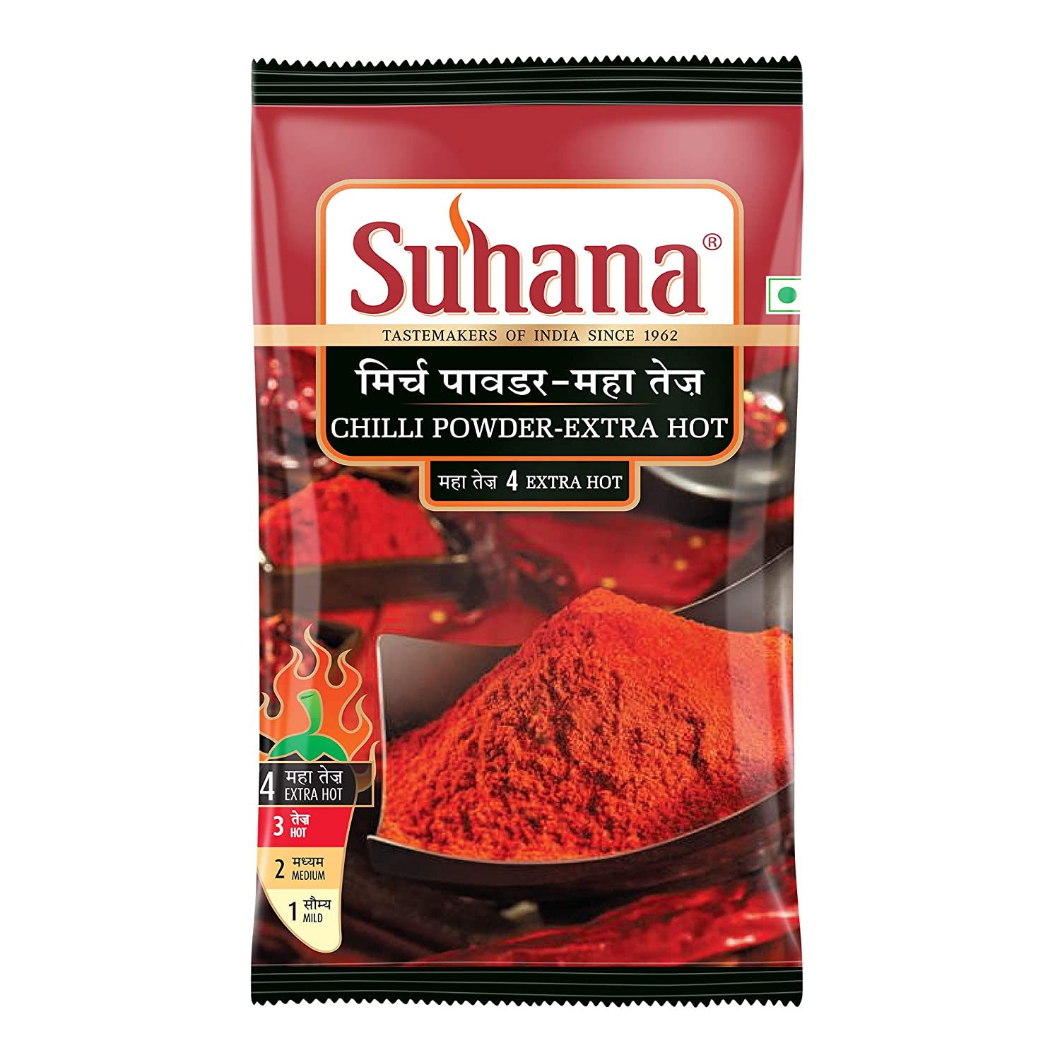 Suhana Extra Hot Chilli Powder Spices Powder 200Gm