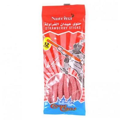Nutrina Strawberry Plaits 75Gm