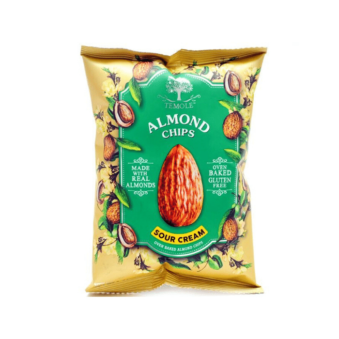 Temole Sour Cream Almond Chips 40Gm