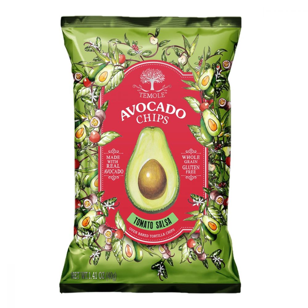 Temole Tomato Salsa Avocado Chips 40Gm