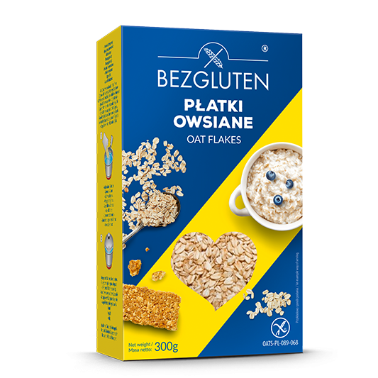 Bezgluten Oat Flakes Gluten Free 300Gm