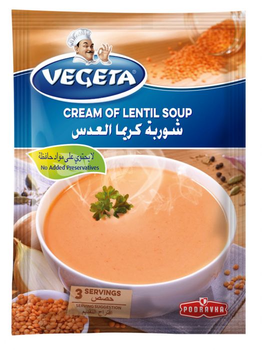شوربة كريمة العدس فيجيتا 62 جم