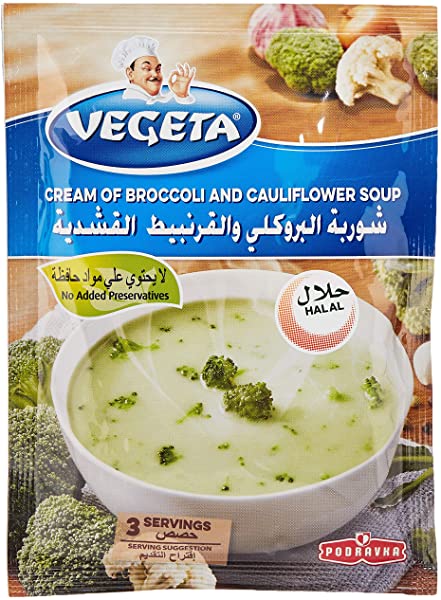 شوربة فيجيتا بالبروكلي والقرنبيط 66 جم