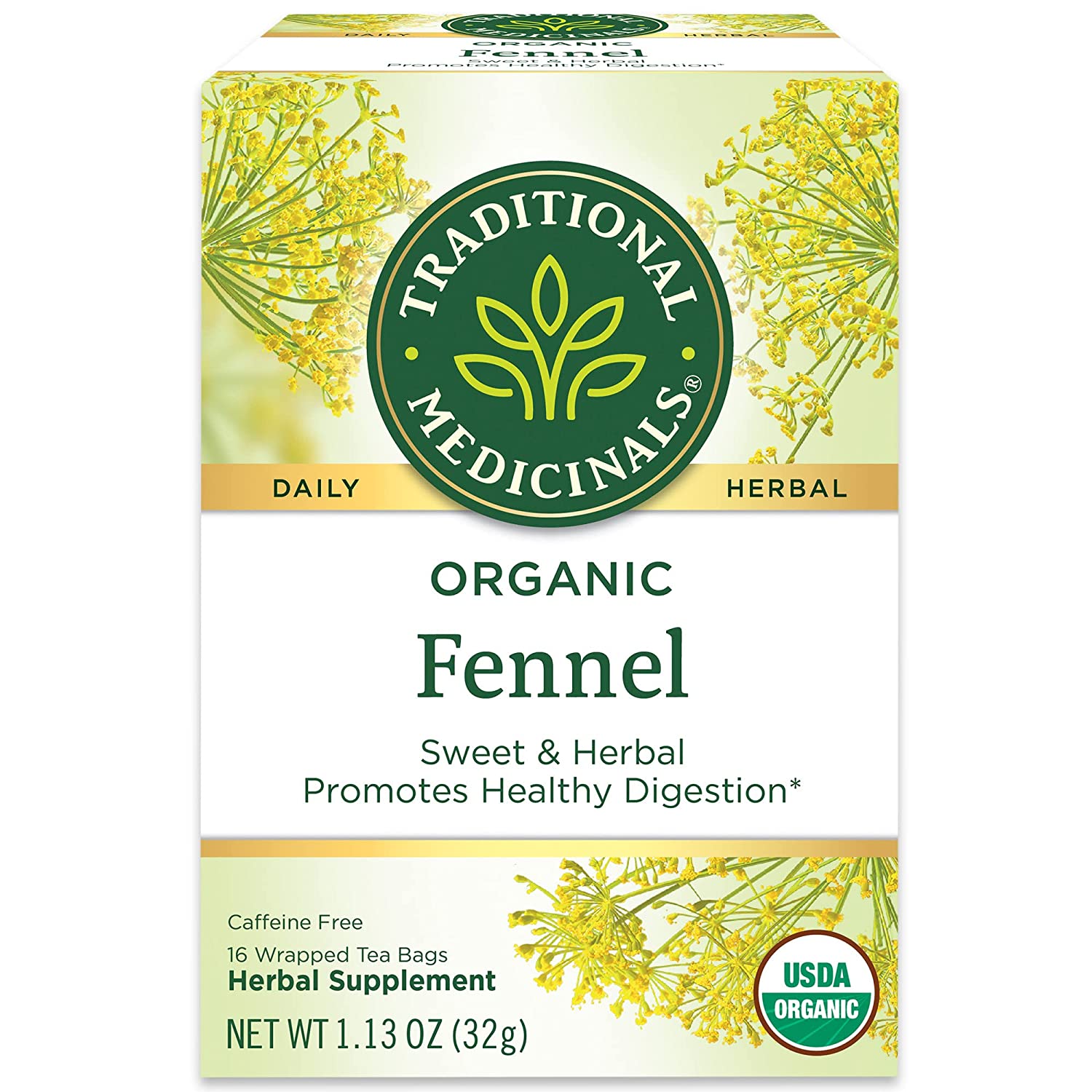 Traditional Medicinals Organic Fennel Tea 32Gm