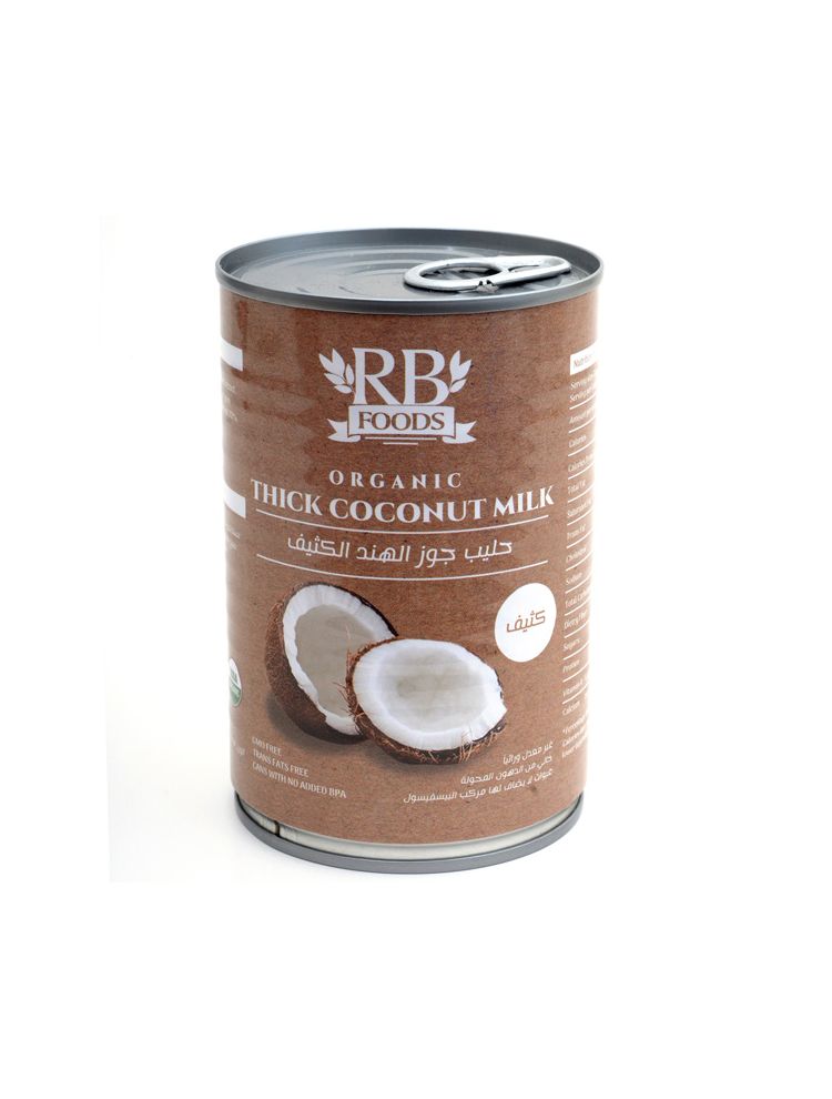 Rb Foods Ogranic Thick Coconut Milk 400Ml