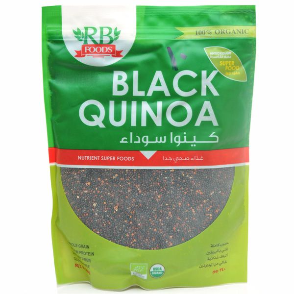 آر بي فودز كينوا سوداء عضوية 340 جم