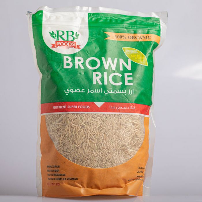 Rb Foods Organic Brown Basmati Rice 1Gm