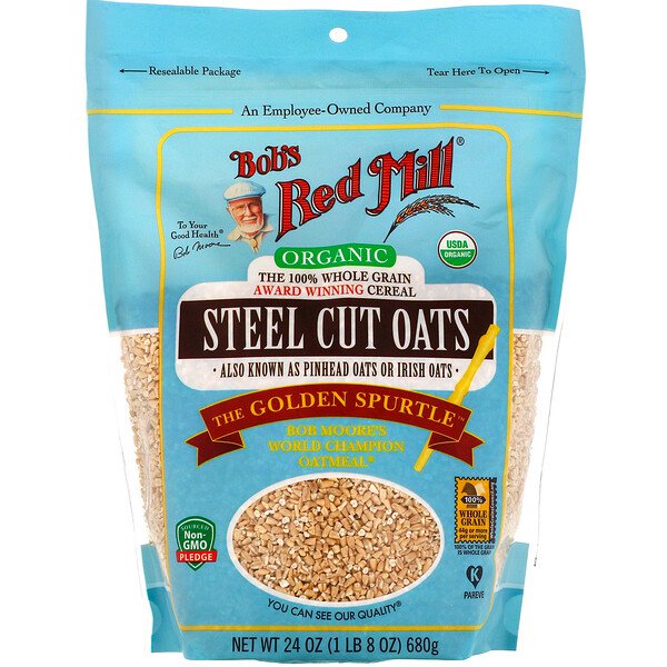 Bobs Red Mill Gf Steel Cut Oats 24Oz