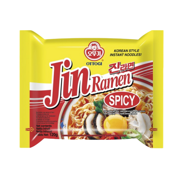 Ottogi Hot Multi Jin Ramen 120Gm
