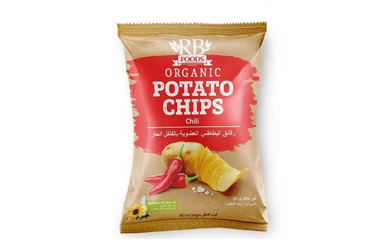 Rb Foods Chili Organic Potato Chips 100Gm