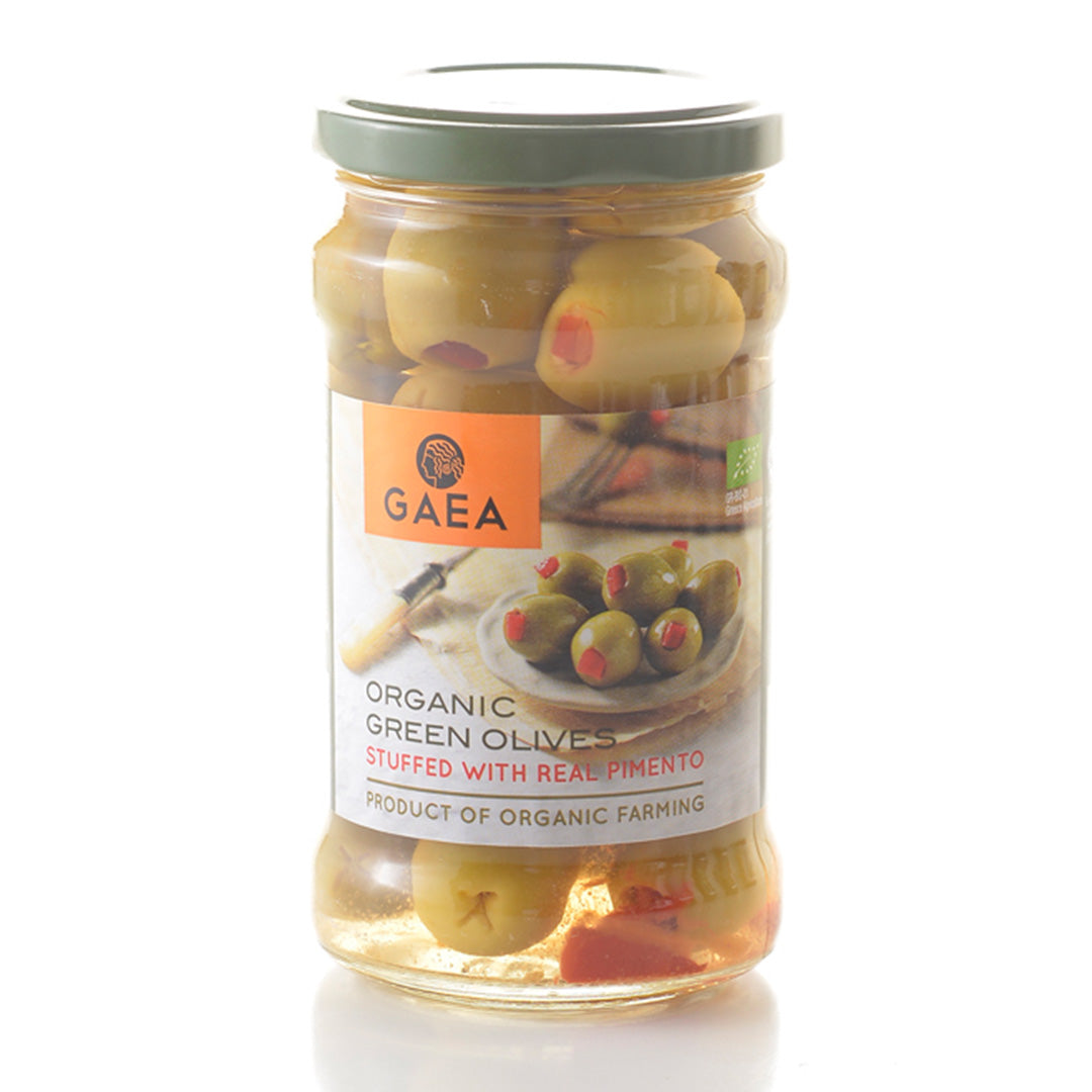 جايا محشو بالزيتون الأخضر العضوي بيمنتو 295 جم