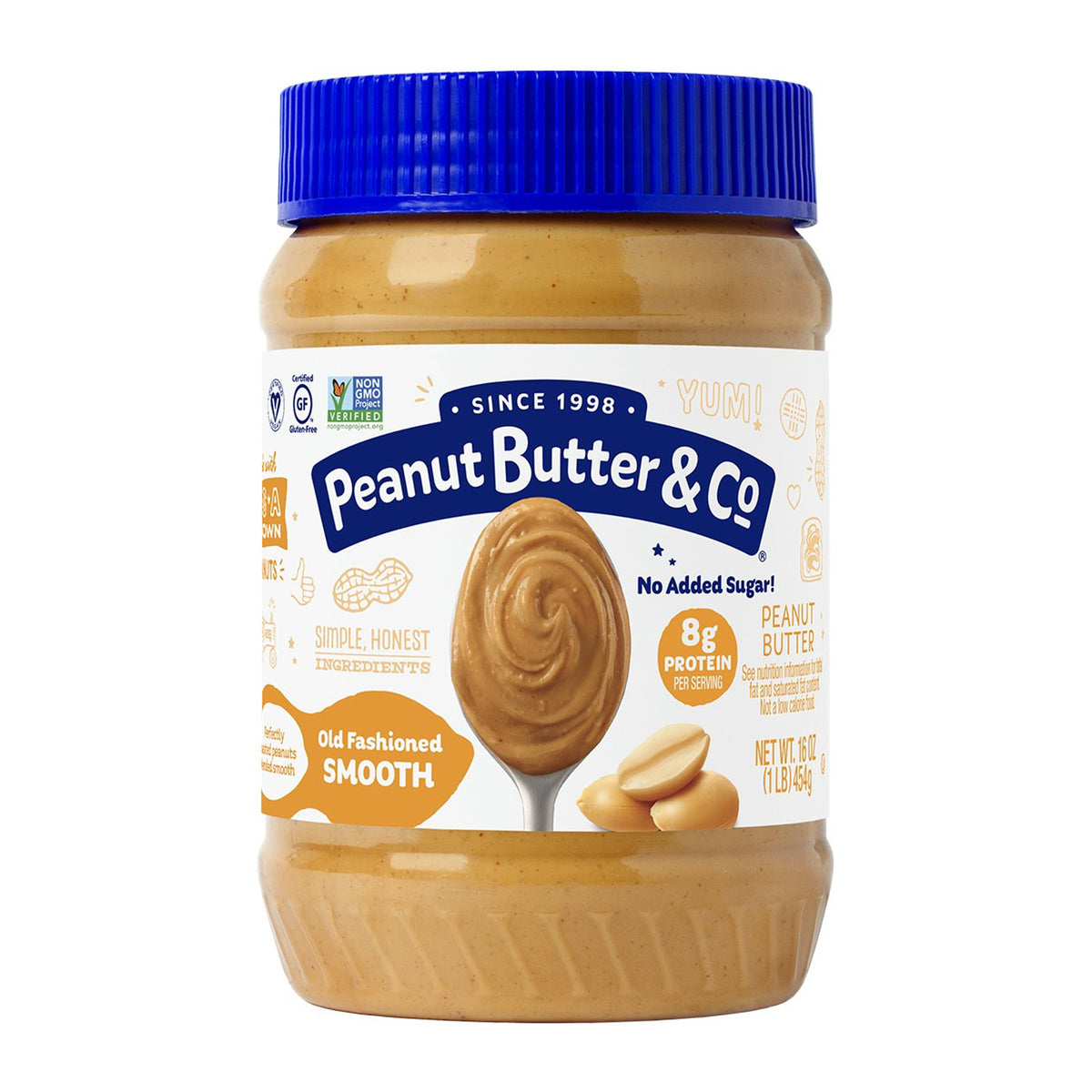 Pb & Co Old Fashion Smooth Creamy Peanut Butter 6Oz