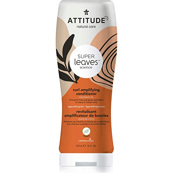 Super Leaves Amplifying Shampoo Curl Conditioner 473Ml